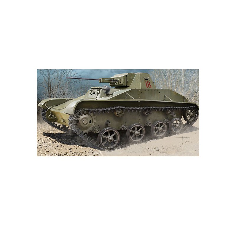 SOVIET T-60 LIGHT TANK 1/35 plastic plastic model | Scientific-MHD