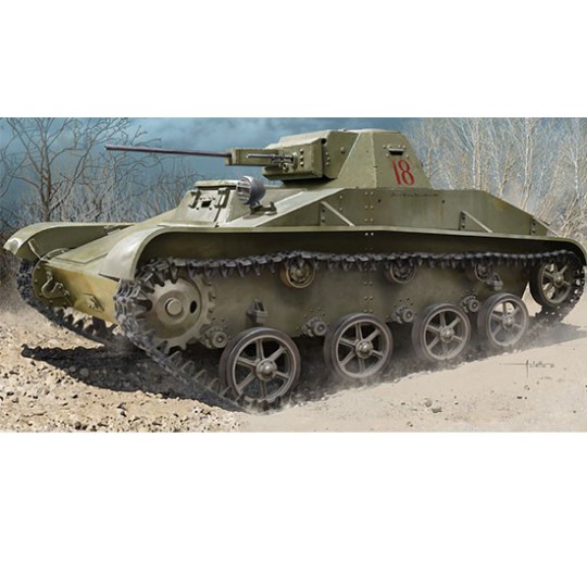 SOVIET T-60 LIGHT TANK 1/35 plastic plastic model SOVIET T-60 LIGHT TANK 1/35 plastic plastic model | Scientific-MHD