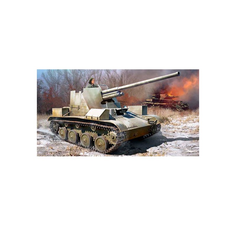 Romanian tacam tacam t-60 1/35 plastic plastic model | Scientific-MHD