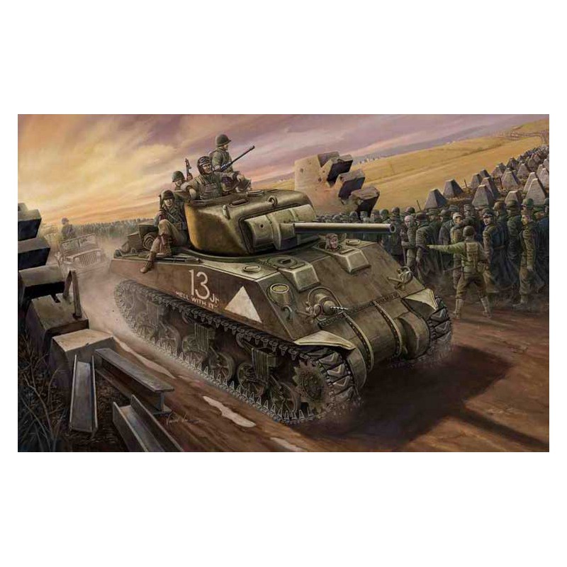 US plastic tank model M4A1 Mid Model Tank 1/48 | Scientific-MHD