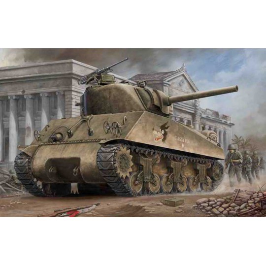 US plastic tank model M4A3 tank 1/48 US plastic tank model M4A3 tank 1/48 | Scientific-MHD