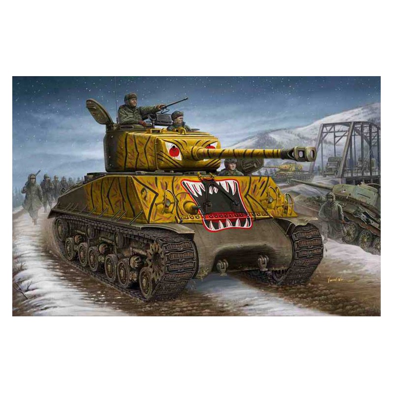 US M4A3 plastic tank model 1/48 | Scientific-MHD