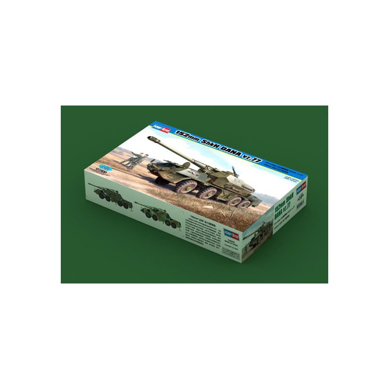 152mm shkh dana vz plastic tank model. 771/35 | Scientific-MHD