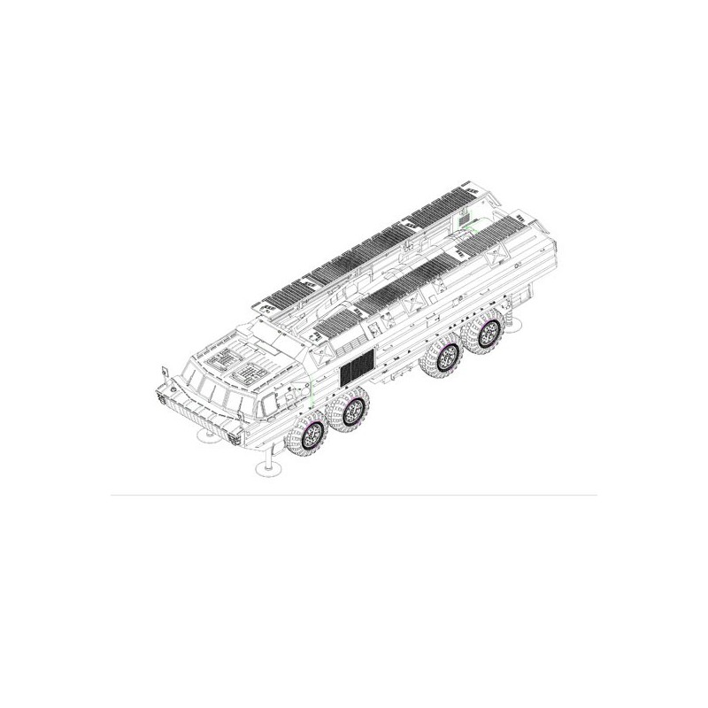SS-23 STBS 1/35 plastic truck model | Scientific-MHD