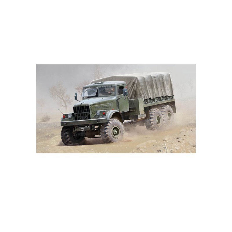 Russian kraz-255b 1/35 plastic truck model | Scientific-MHD