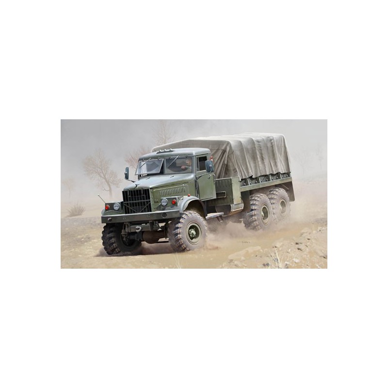 Russian kraz-255b 1/35 plastic truck model | Scientific-MHD