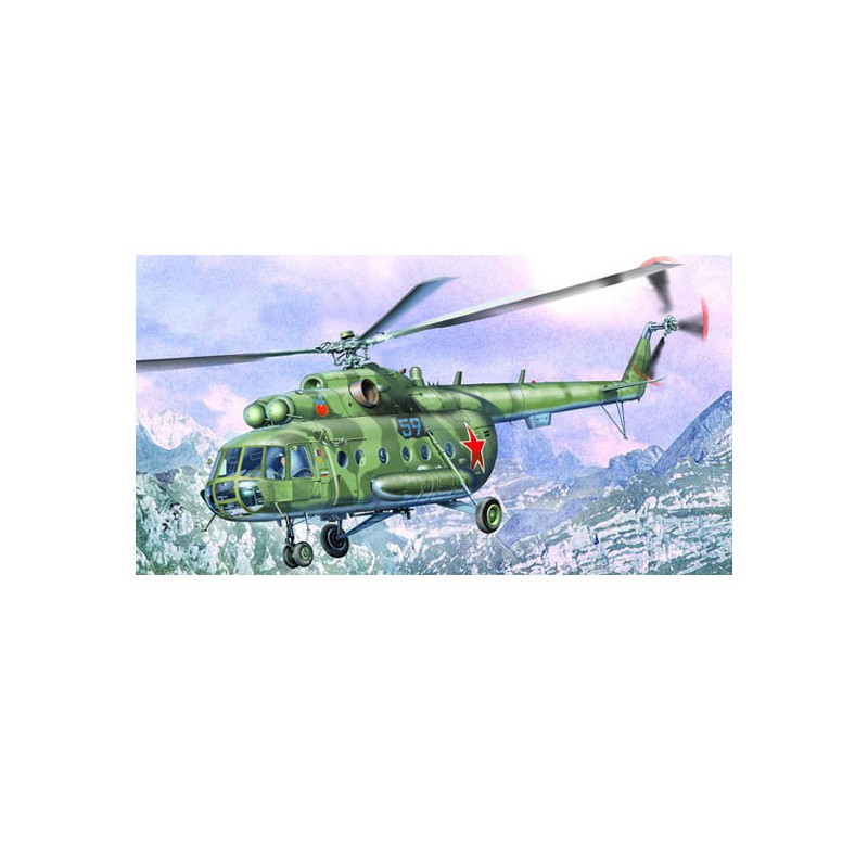Plastic helicopter model Mi-17 hip-h | Scientific-MHD