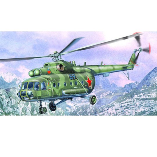 Plastic helicopter model Mi-17 hip-h | Scientific-MHD