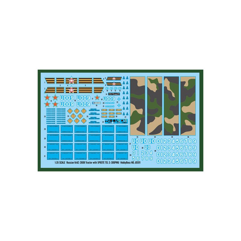 KRAZ-260B TRACTOR +... 1/35 plastic truck model | Scientific-MHD