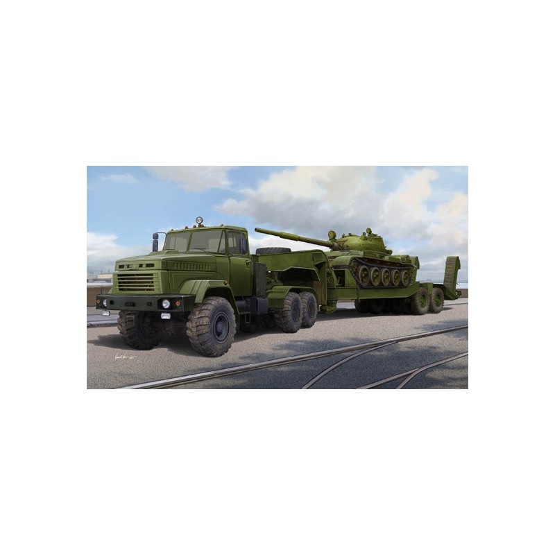 Plastic truck model door char kraz-6446 1/35 | Scientific-MHD