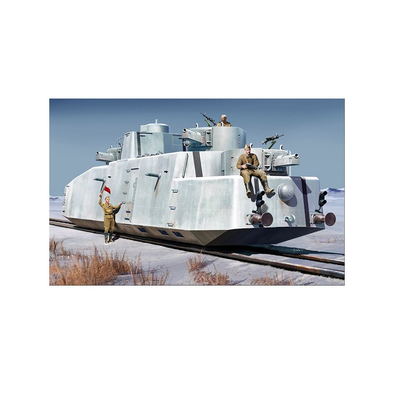 MBV-2 Late KT-28 GUN 1/35 plastic train model | Scientific-MHD