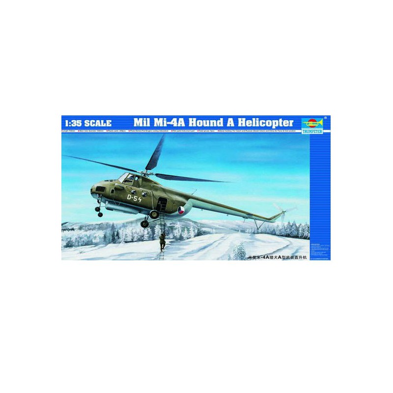 Plastic helicopter model in mid-4a hound a | Scientific-MHD