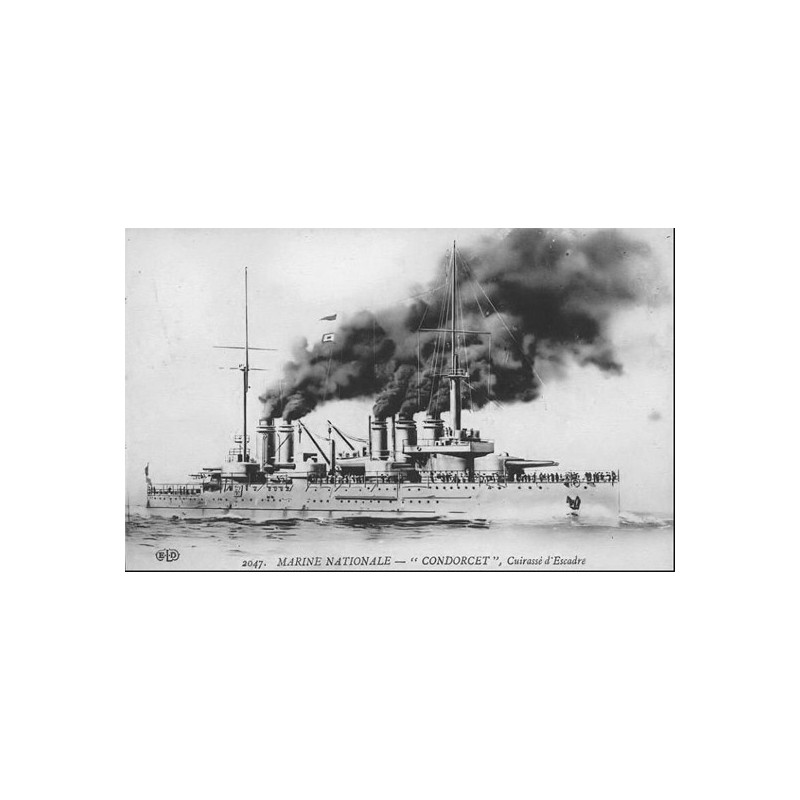 Plastic boat model French ship Condorcet 1/35 | Scientific-MHD