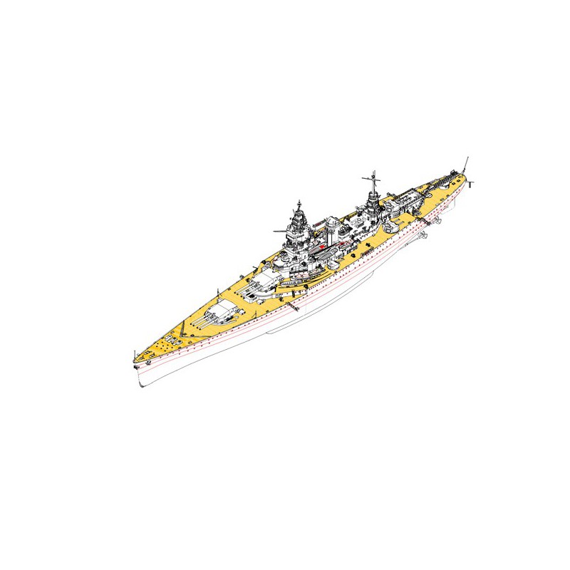 Plastic boat model 1/350 | Scientific-MHD