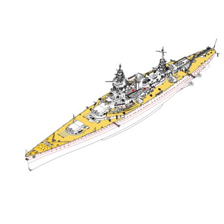 Plastic boat model 1/350 | Scientific-MHD Plastic boat model 1/350 | Scientific-MHD