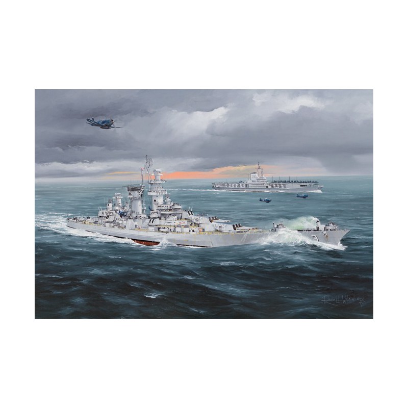 USS Hawai CB-3 1/350 plastic boat model | Scientific-MHD