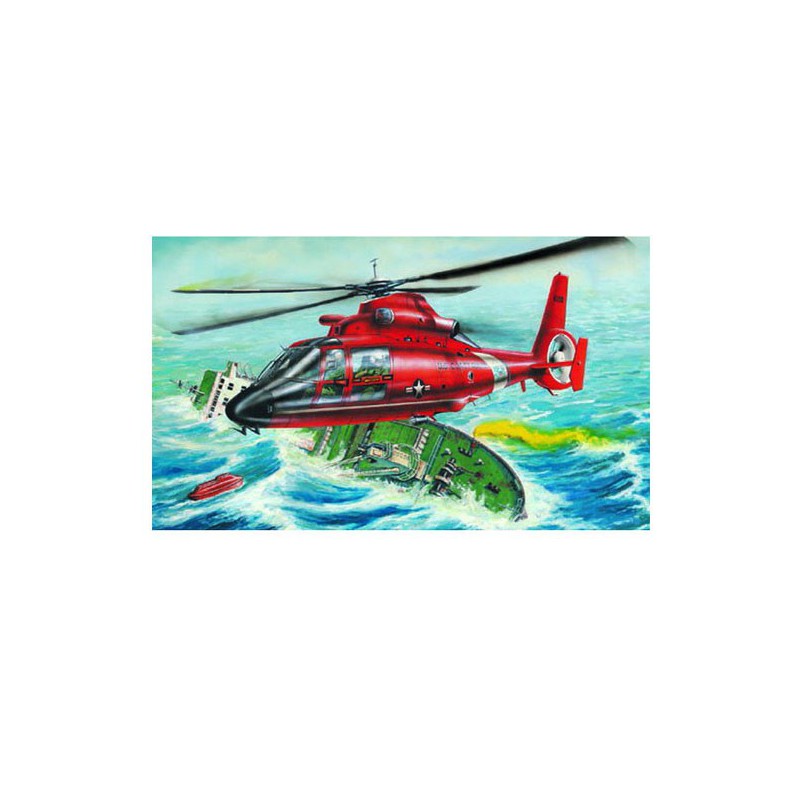 US HH-65A plastic helicopter model | Scientific-MHD