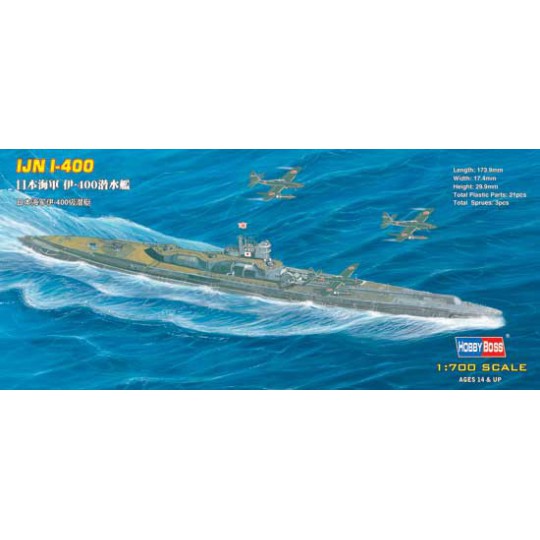 Japanese 1/700 Japanese I-400 plastic boat model Japanese 1/700 Japanese I-400 plastic boat model | Scientific-MHD