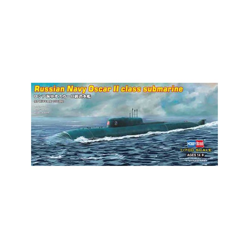 SSGN Oscar II Class Kursk1/700 plastic boat model | Scientific-MHD