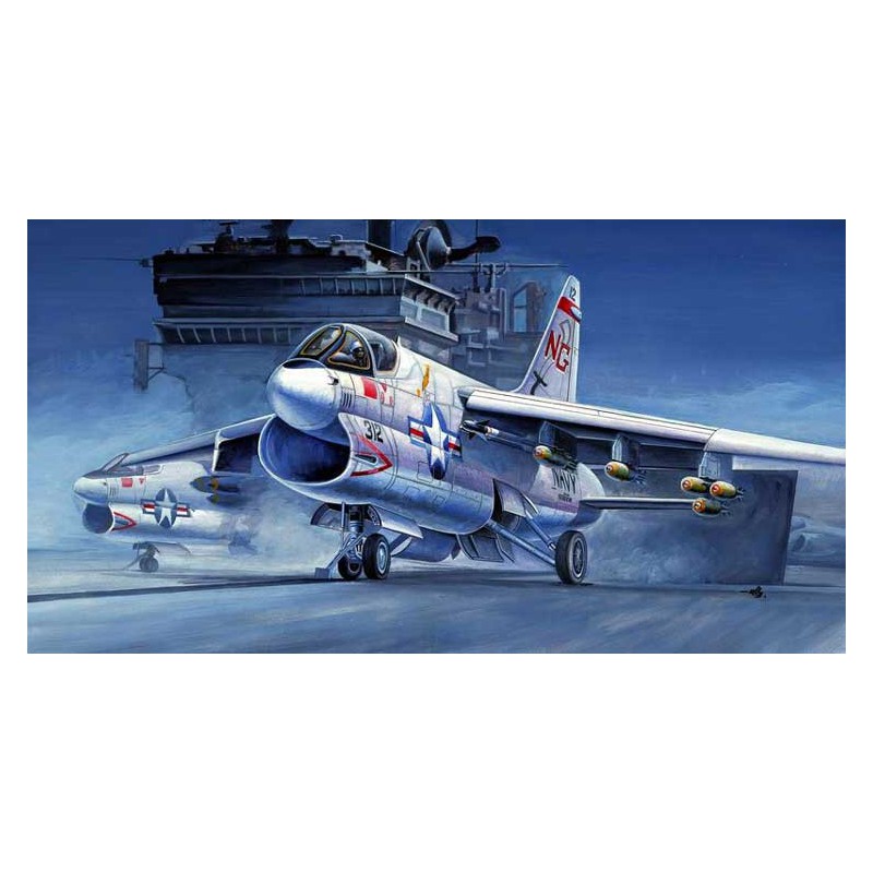 A-7A CORSAIR II 1/72 plastic plane model | Scientific-MHD