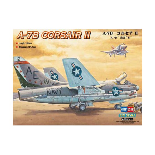 A-7B Corsair II plastic plane model 1/72 A-7B Corsair II plastic plane model 1/72 | Scientific-MHD