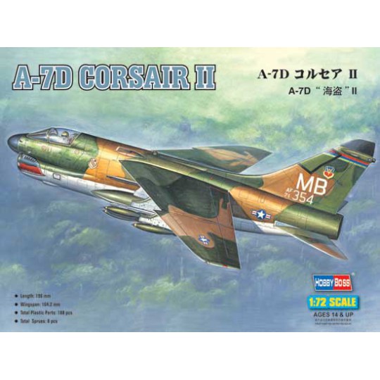 A-7D Corsair II plastic plane model 1/72 A-7D Corsair II plastic plane model 1/72 | Scientific-MHD