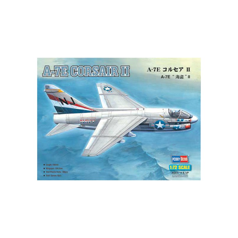 A-7e Corsair II plastic plane model 1/72 | Scientific-MHD