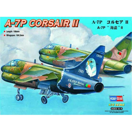 A-7P plastic plane model Corsair II 1/72 A-7P plastic plane model Corsair II 1/72 | Scientific-MHD