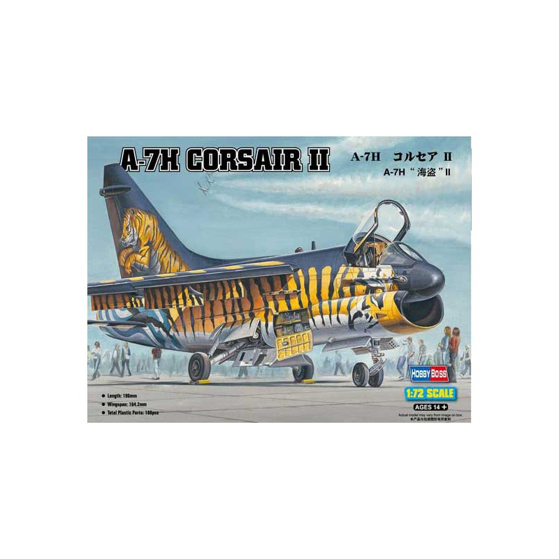 A-7H plastic plane model Corsair II 1/72 | Scientific-MHD