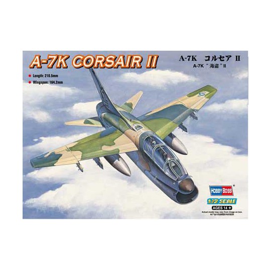 A-7K Corsair II plastic plane model 1/72 A-7K Corsair II plastic plane model 1/72 | Scientific-MHD
