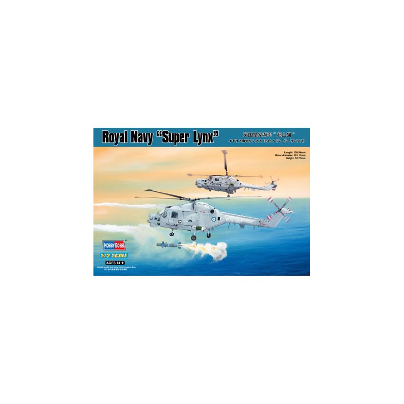 Royal Navy Lynx HMA. 81/72 plastic plastic model | Scientific-MHD