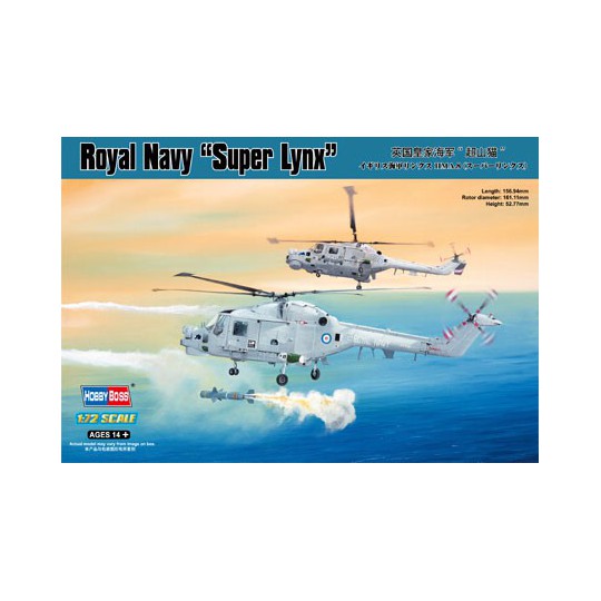 Royal Navy Lynx HMA. 81/72 plastic plastic model | Scientific-MHD