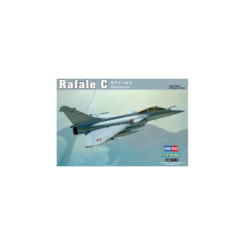 Rafale plastic plane model C 1/72 | Scientific-MHD