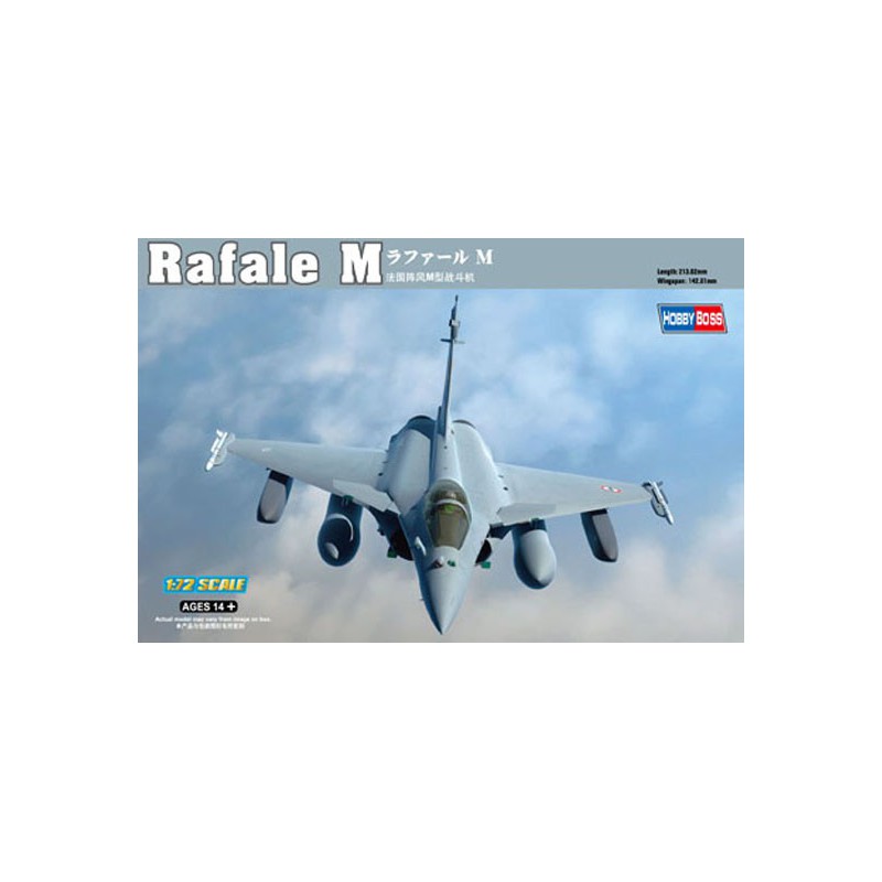 Rafale plastic plane model M 1/72 | Scientific-MHD
