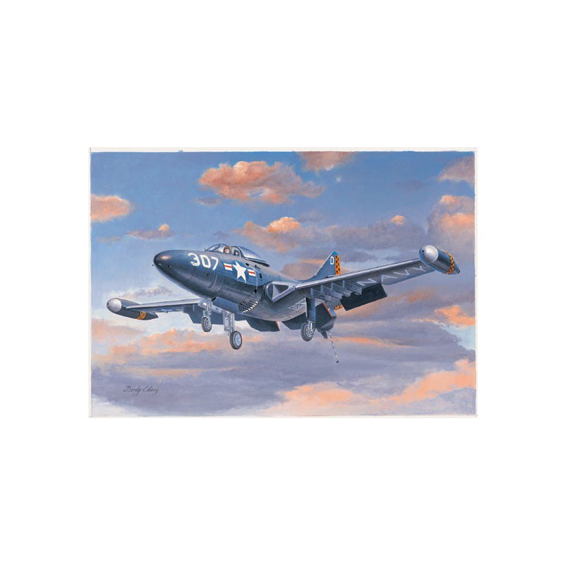 F9F-2 Panther 1/72 plastic plane model | Scientific-MHD