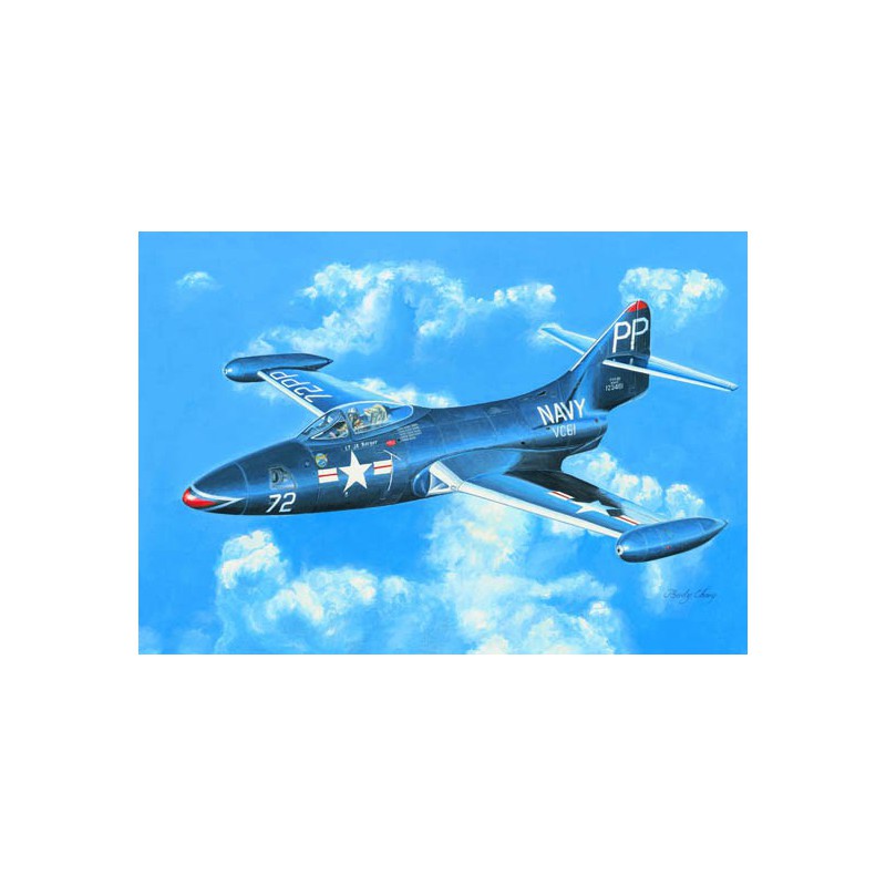 F9F-2P Panther 1/72 plastic plane model | Scientific-MHD