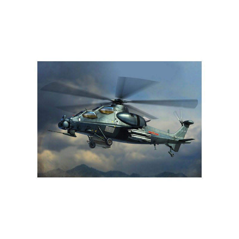 Plastic helicopter model Z-10 Attack Helicopter 1/72 | Scientific-MHD