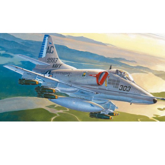 A-4E plastic plane model Sky Hawk 1/72 A-4E plastic plane model Sky Hawk 1/72 | Scientific-MHD