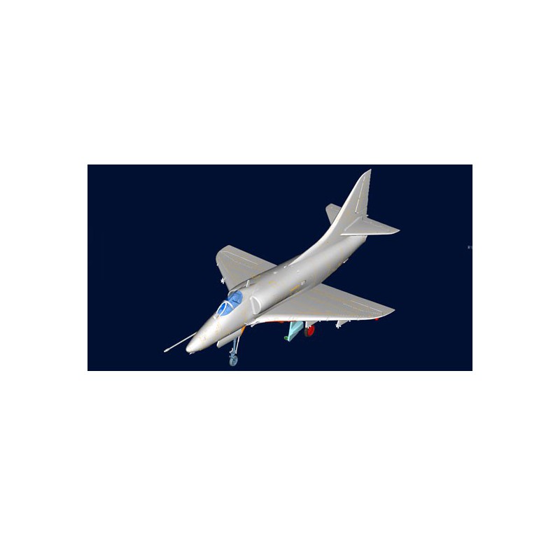 A-4E plastic plane model Sky Hawk 1/72 | Scientific-MHD
