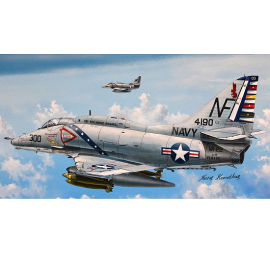 A-4F plastic plane model 1/72 A-4F plastic plane model 1/72 | Scientific-MHD