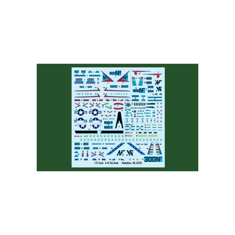 A-4F plastic plane model 1/72 | Scientific-MHD