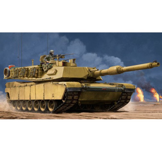 US M1A2 Plastic Plastic Moda MBT 1/35 US M1A2 Plastic Plastic Moda MBT 1/35 | Scientific-MHD
