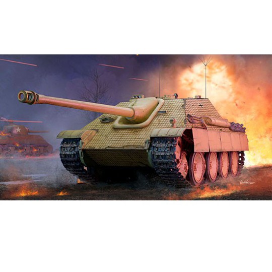 Plastic tank model German sd.kfz 173 Jagdpanther Early version 1/16 Plastic tank model German sd.kfz 173 Jagdpanther Early version 1/16 | Scientific-MHD