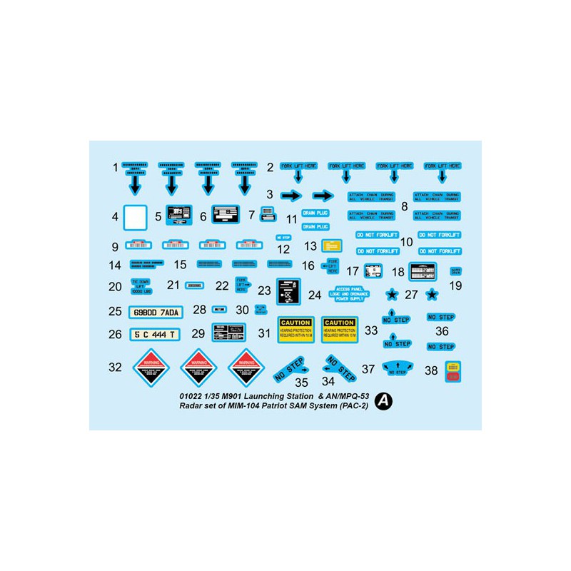M901 Plastic Charca Model Launching Station 1/35 | Scientific-MHD