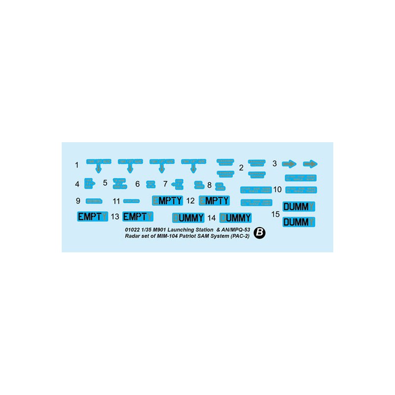 M901 Plastic Charca Model Launching Station 1/35 | Scientific-MHD
