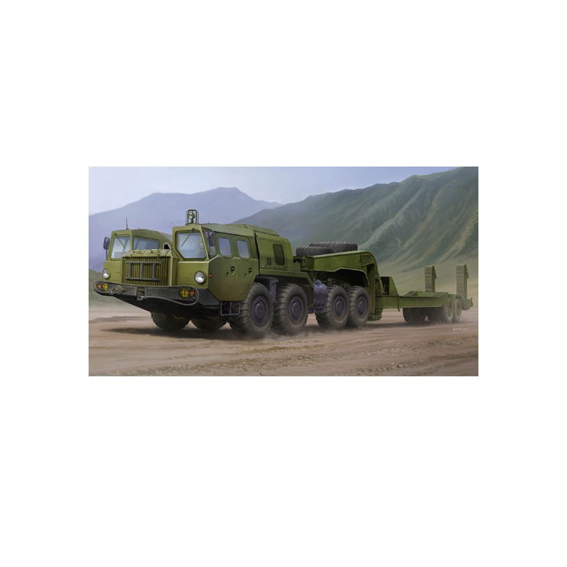 MAZ7410 W/CHMZAP-5247g 1/35 plastic truck model | Scientific-MHD