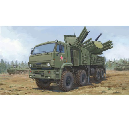 Russian plastic tank model 72v6e4 combat vehicle of 96k6 pantsir 1/35 | Scientific-MHD Russian plastic tank model 72v6e4 combat vehicle of 96k6 pantsir 1/35 | Scientific-MHD