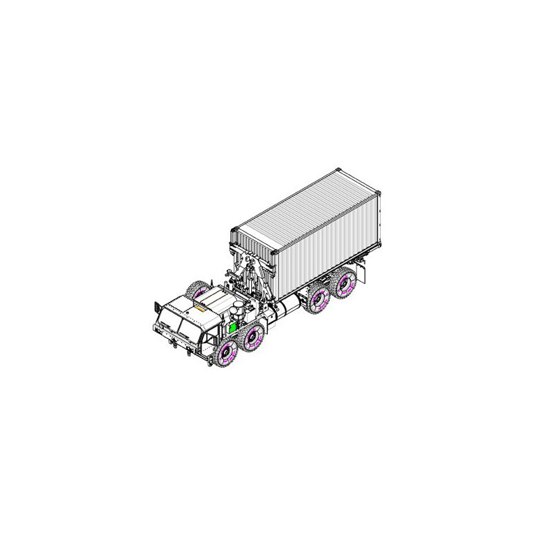 Plastic truck model M1120 Container Handing 1/35 | Scientific-MHD