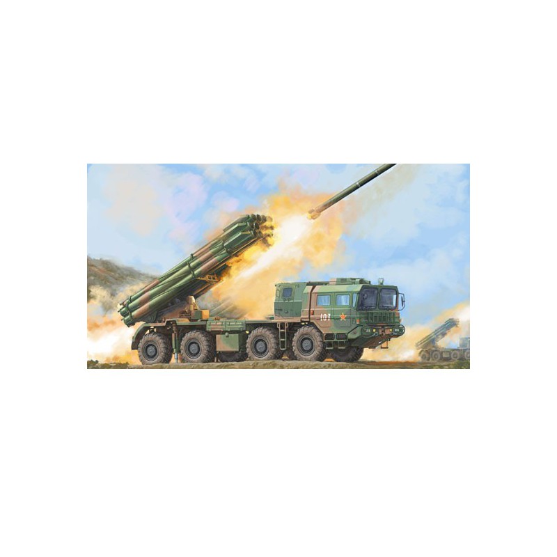 Multiple PHL-03 Plastic Plastic Model Launch Rocket System 1/35 | Scientific-MHD