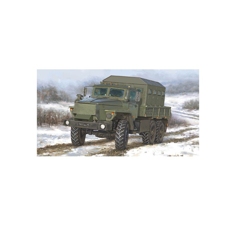 Russian Ural-4320 CHZ 1/35 plastic truck model | Scientific-MHD